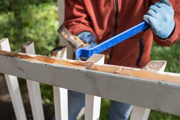Deck Railing Replacement in Belleville