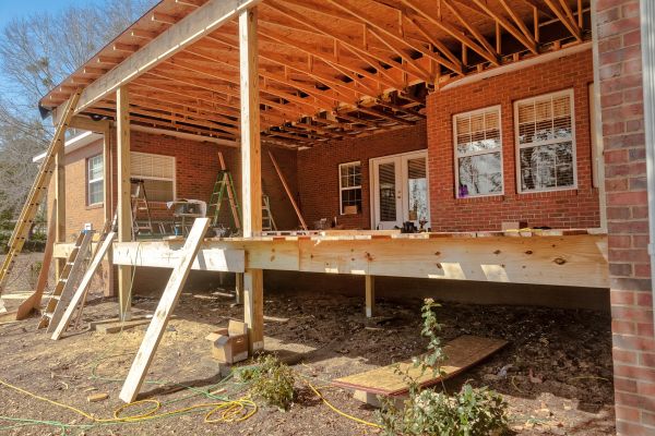 Porch Columns Installation in Belleville