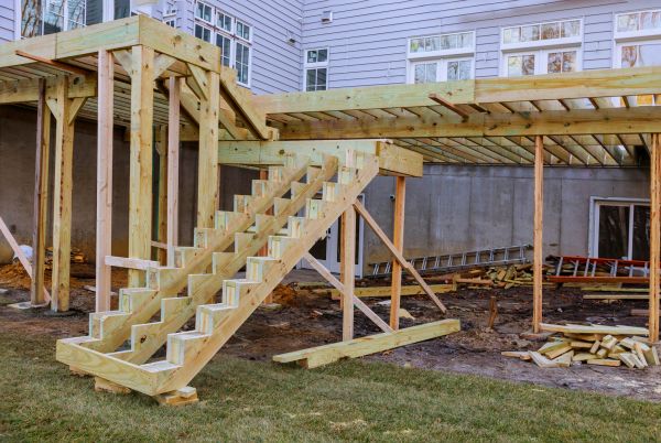 Deck Post Replacement in Belleville