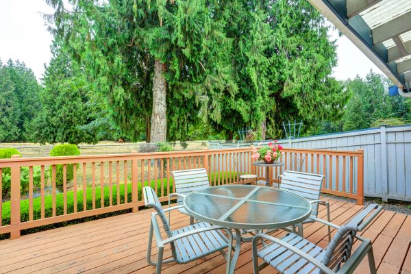 Backyard Deck Construction in Belleville