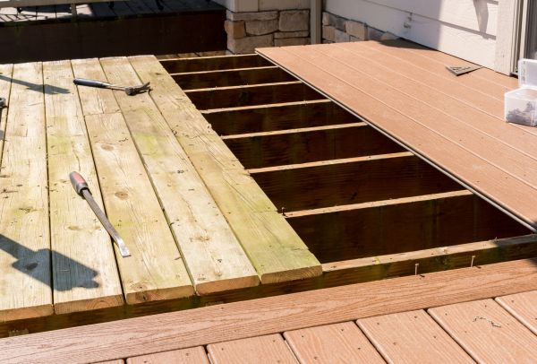 Deck Floor Replacement in Belleville