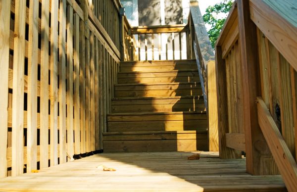 Deck Steps Replacement in Belleville